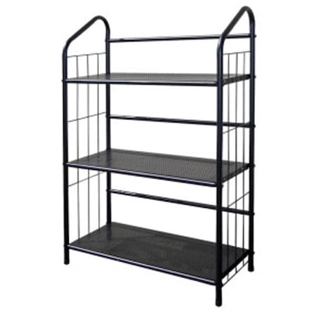Back2Basics 3 Tier Metal Book Shelf - Black BA2629378